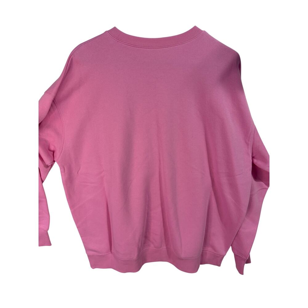 No Boundaries Oversized Sweatshirt Pink Jubilee Women’s L 12-14 NWT - Picture 5 of 6